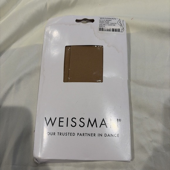 Weissman Other - Weissman W698C Kids Footless Tights Suntan Size IC